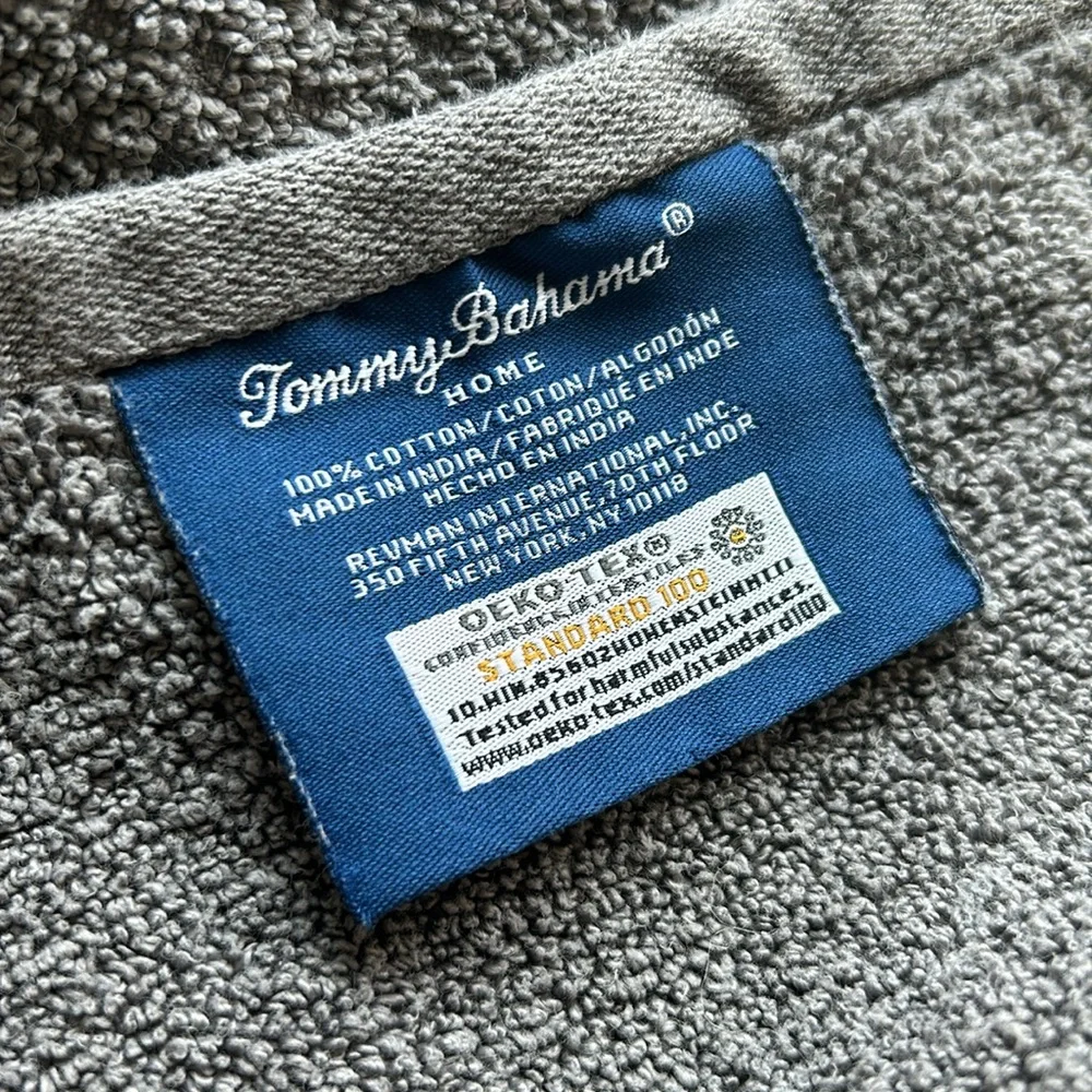 Tommy Bahama bath towel set of four.